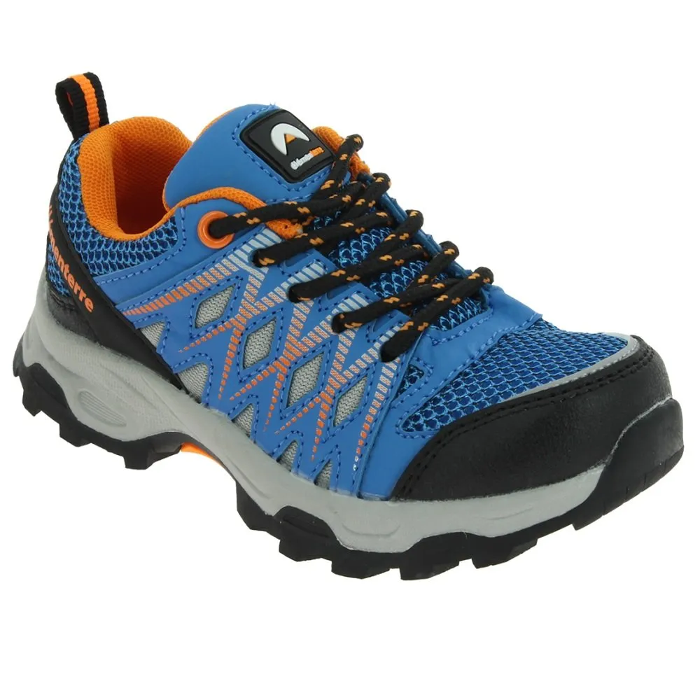 Elementerre Woody Bleu, chaussure de marche basse enfant