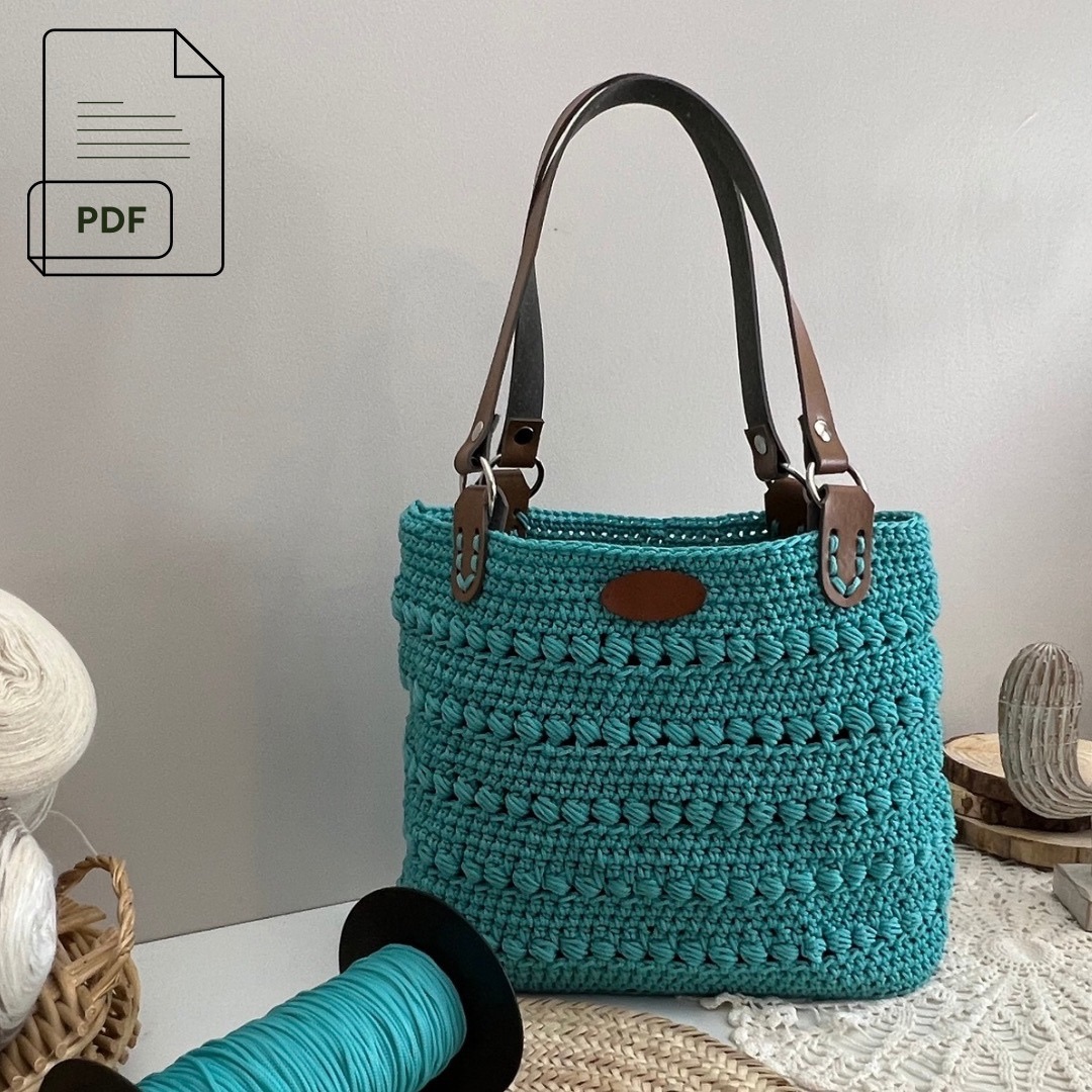 Sac au crochet facile Nicole – Tutoriel Pdf