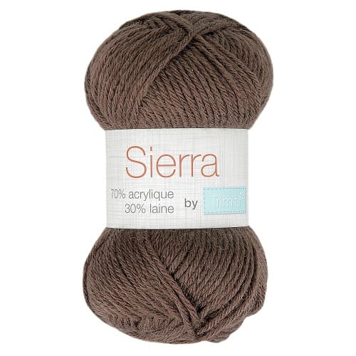 Pelote de laine Sierra by Trimits – 50g, 90m – Taupe 1484.01347