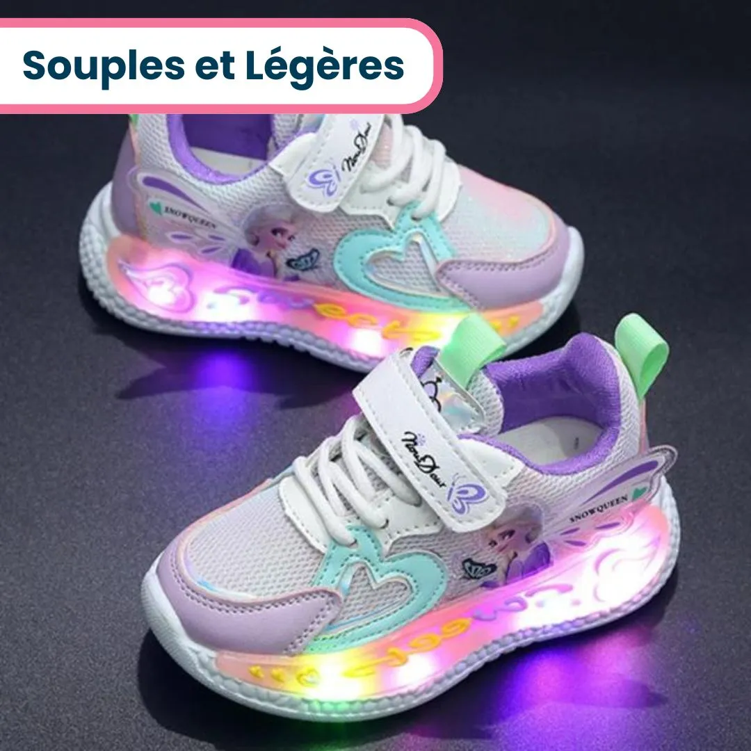 Baskets Lumineuses Fille Reine des Neiges – Image 5