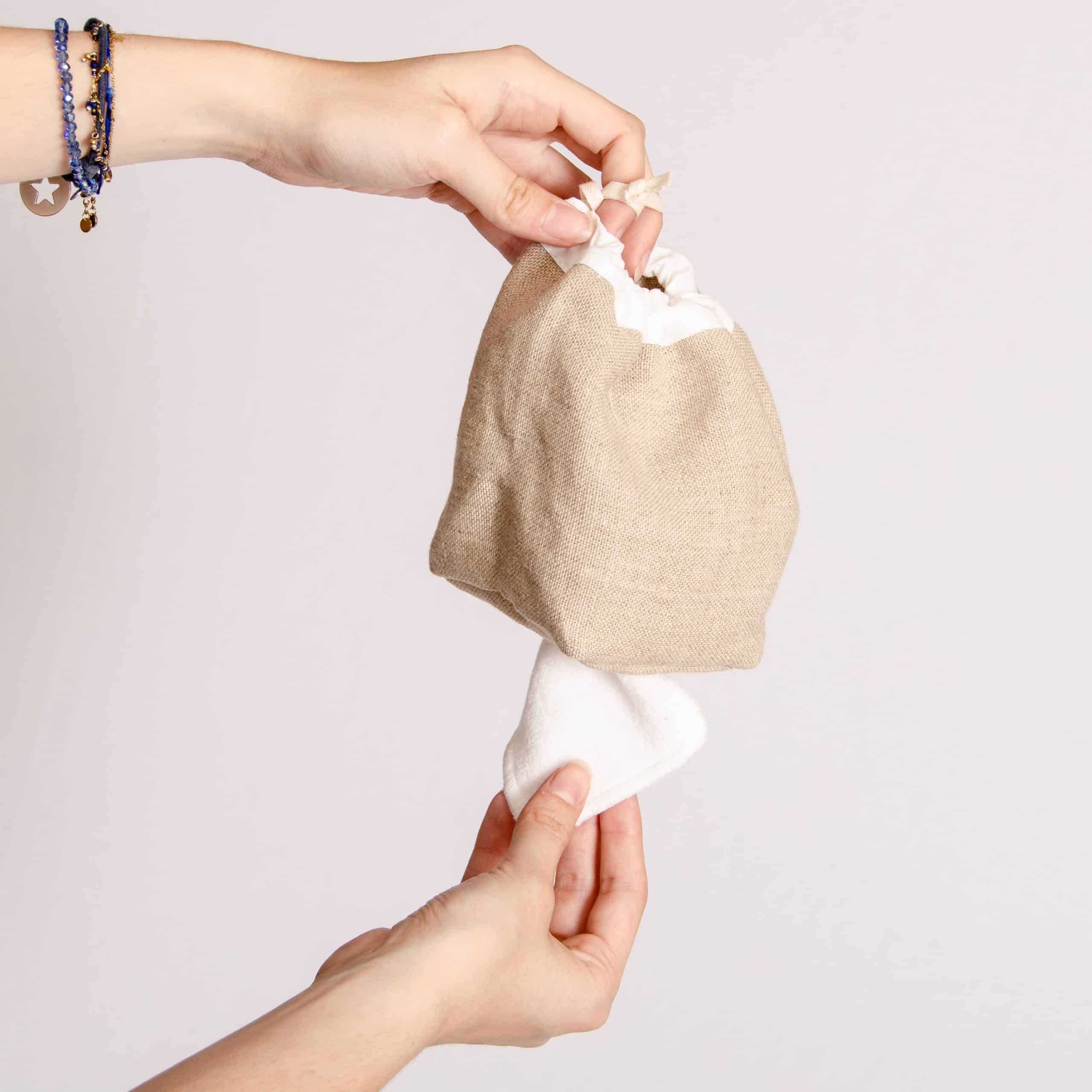 Kit cotons démaquillants lavables zéro déchets – Mana mani – Image 8