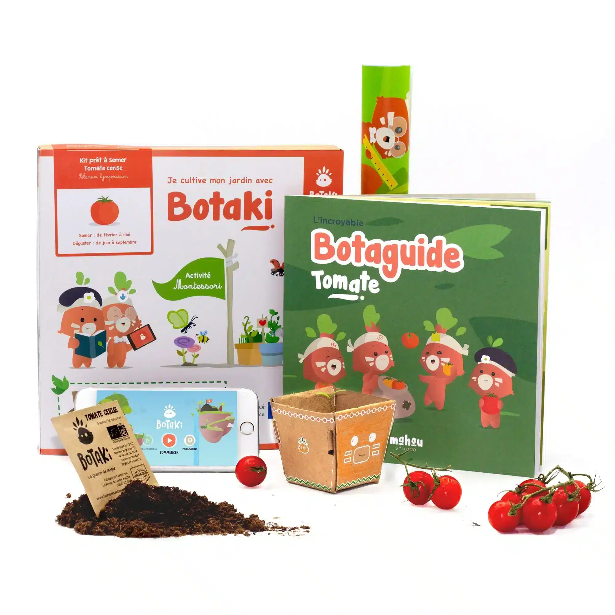 Kit de graines à semer – Kit potager Botaki