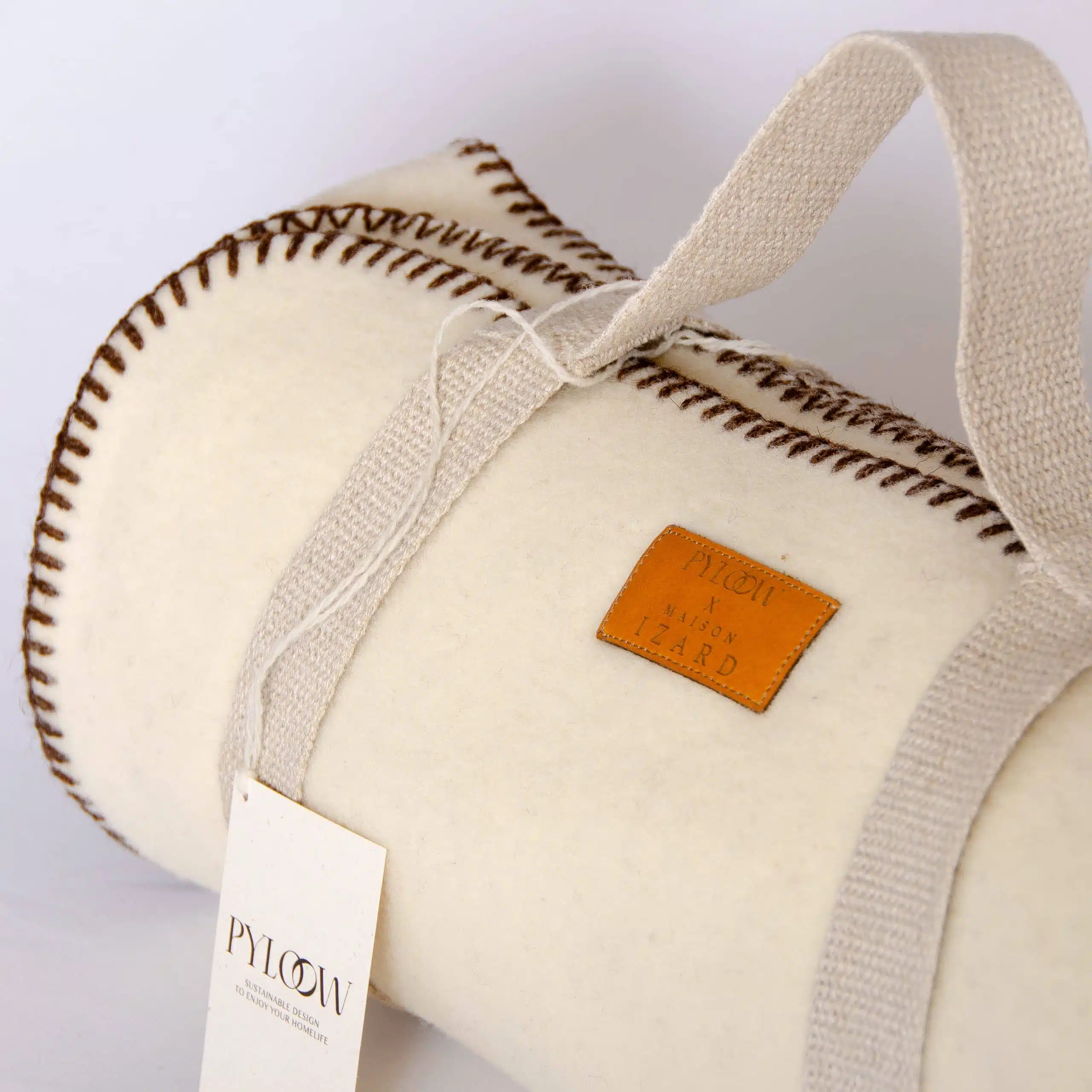 Plaid en laine de mouton naturelle éco-responsable Fabriqué en France – Izard x Pyloow – Image 3