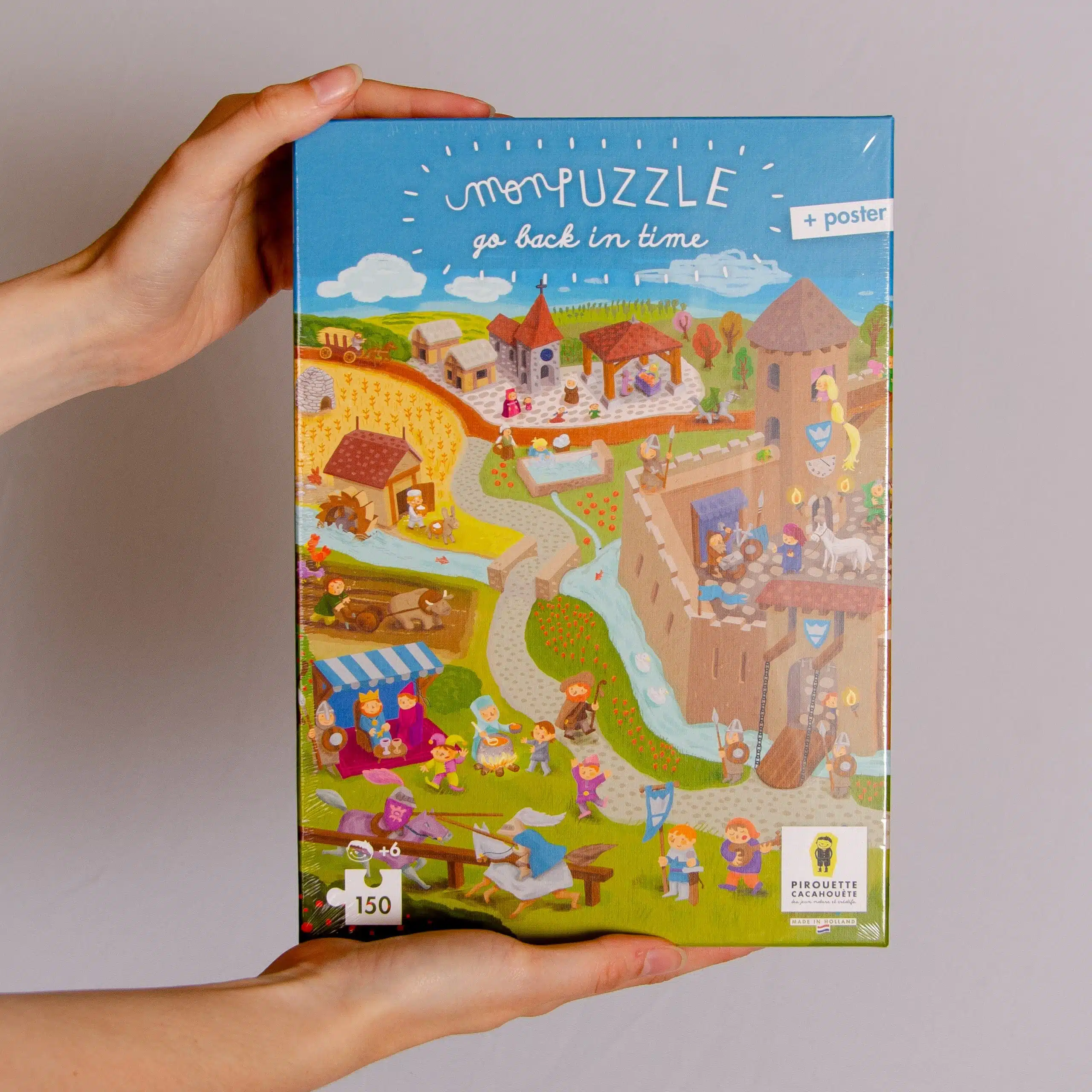 Puzzle enfant – Châteaux forts – Pirouette Cacahouètes – Image 2
