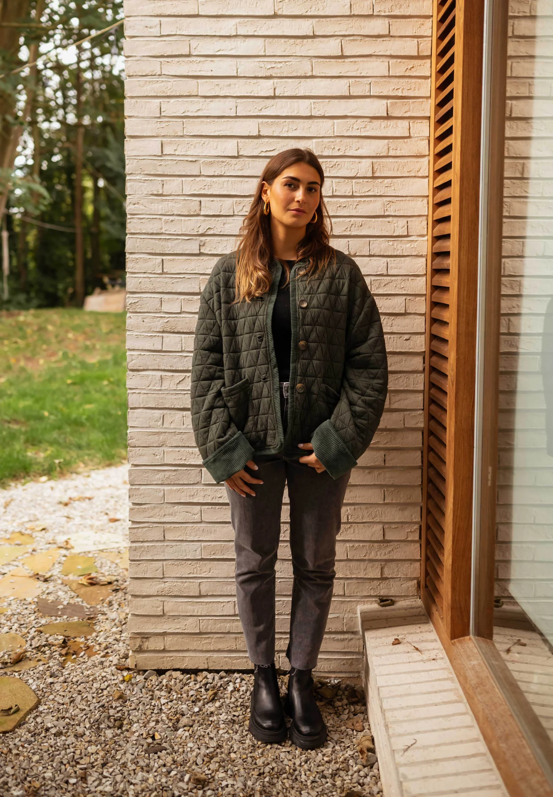 Bomber Meric Création - kaki – Image 8