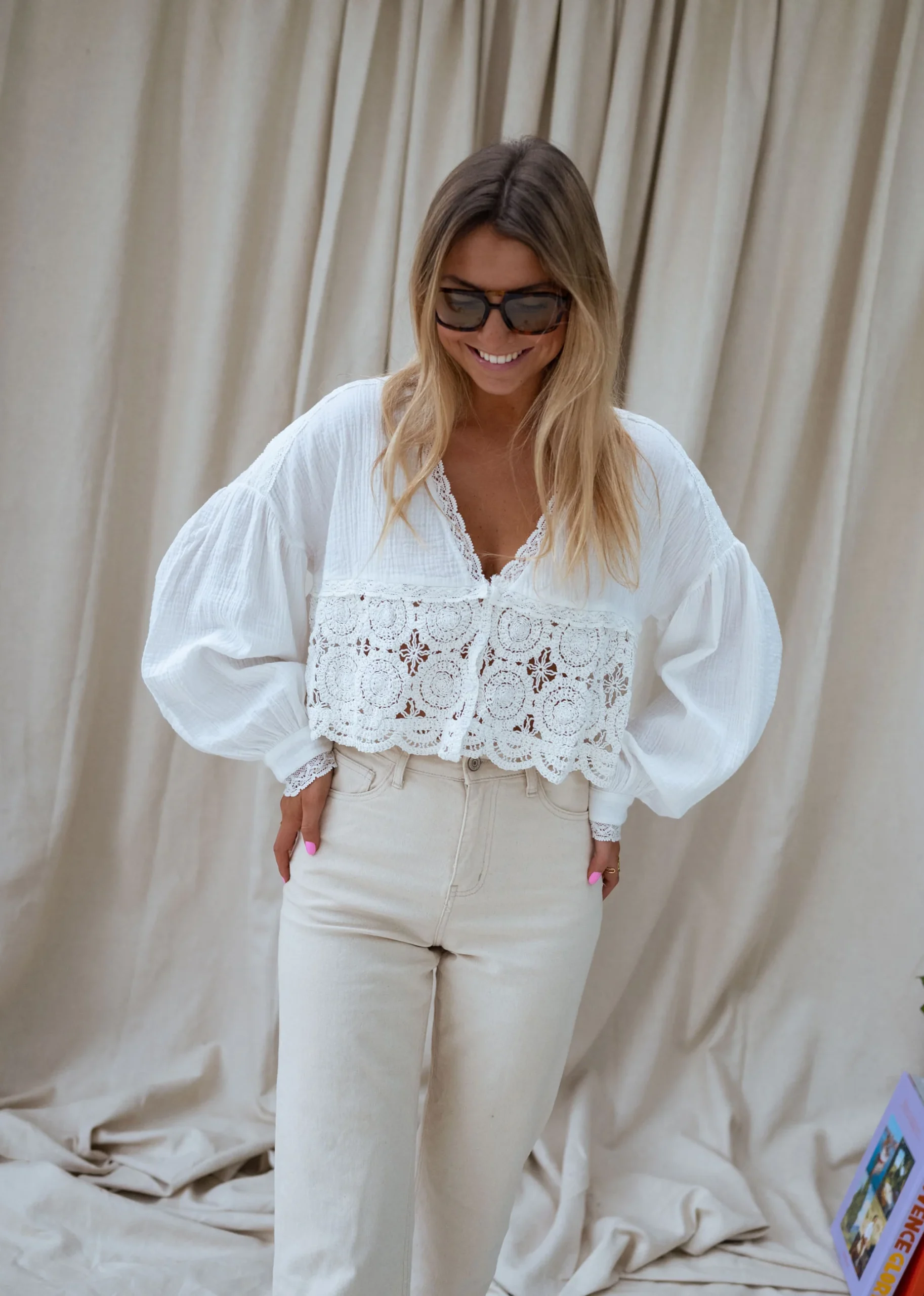Blouse Aldo - écrue – Image 7